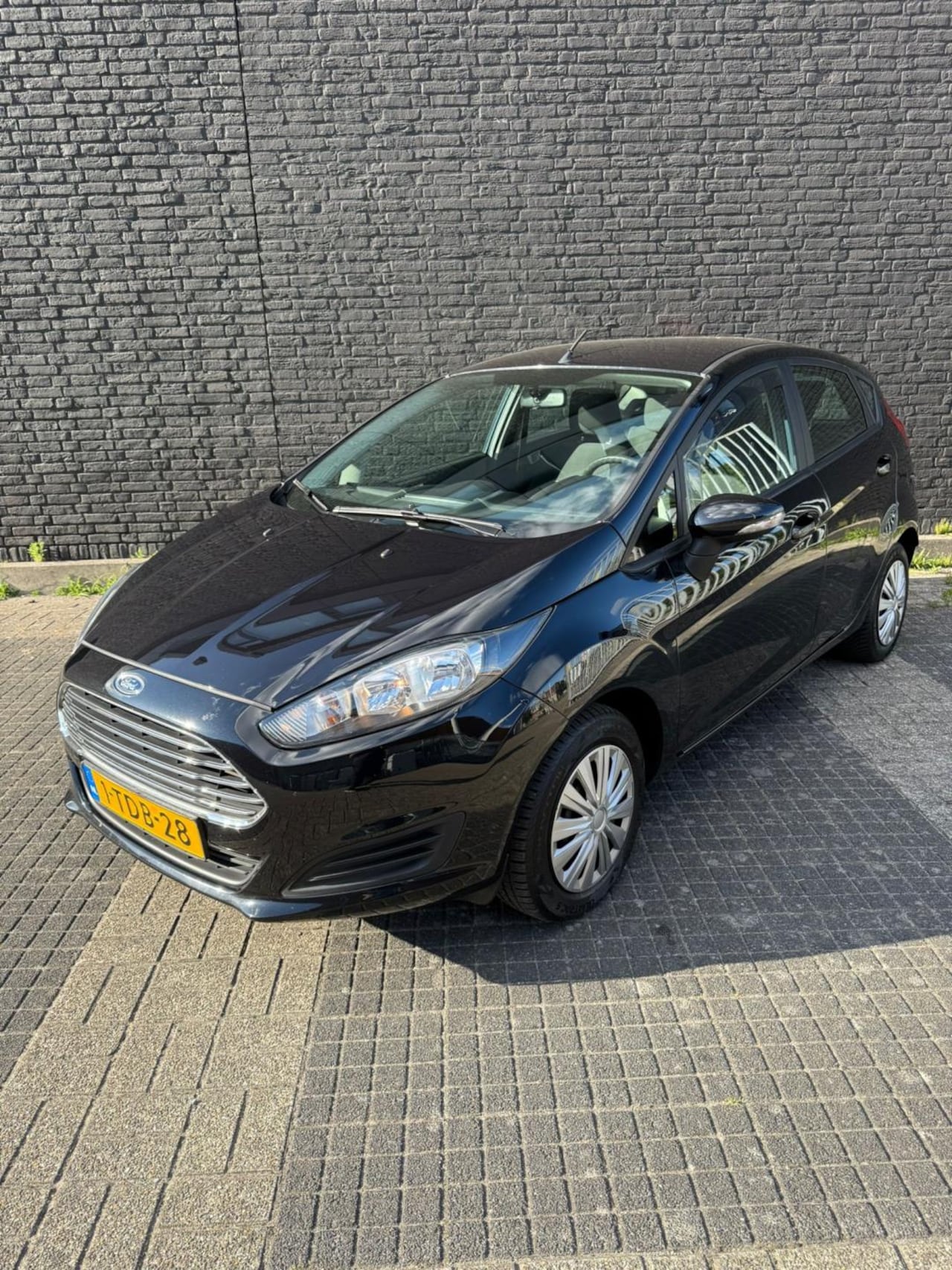 Ford Fiesta - Ford Fiesta 1.0 48KW/65PK 5D 2014 Zwart - AutoWereld.nl