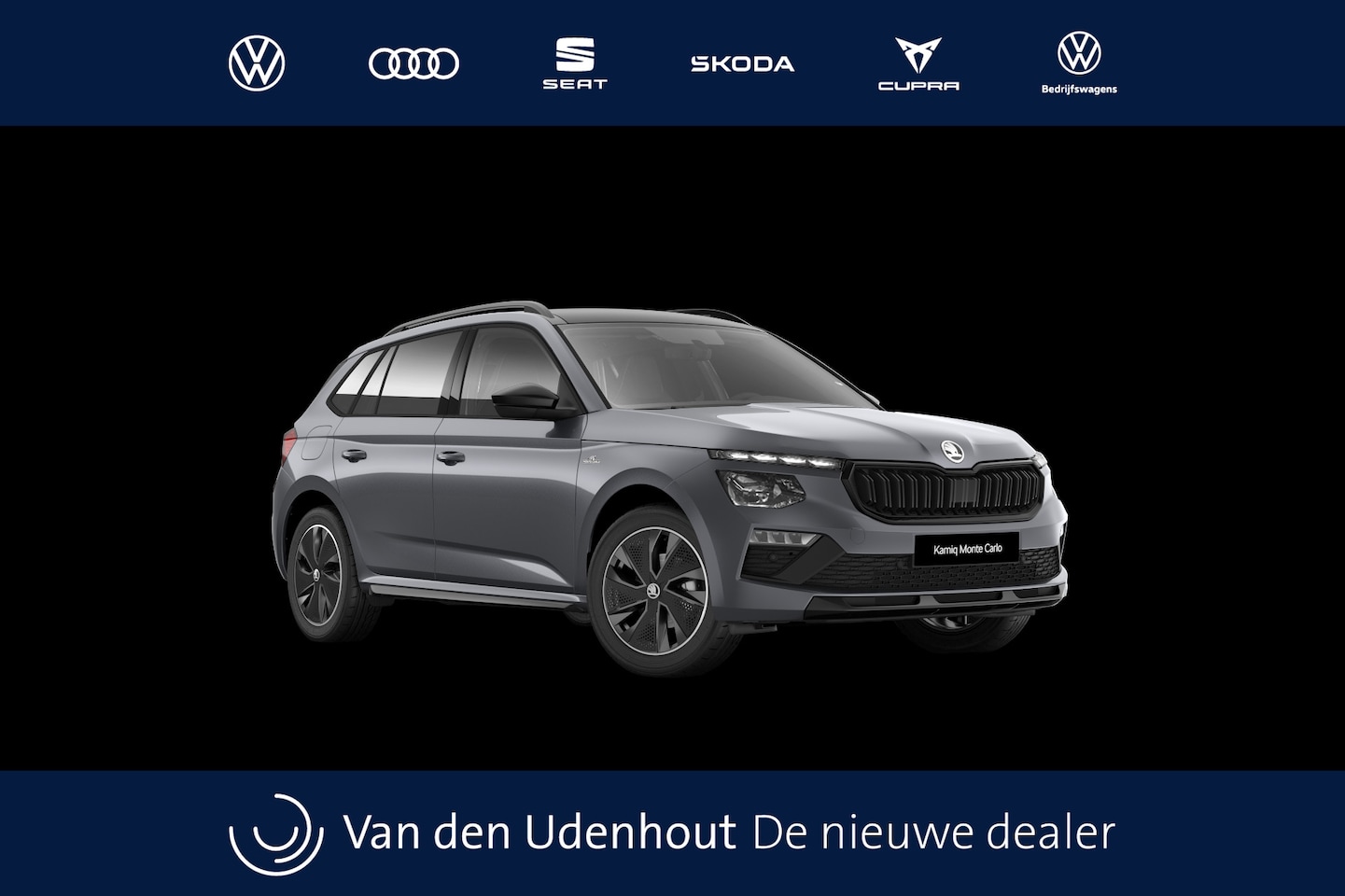 Skoda Kamiq - 1.0 TSI Greentech 115 6MT Monte Carlo Mechanisch wegklapbare trekhaak - AutoWereld.nl