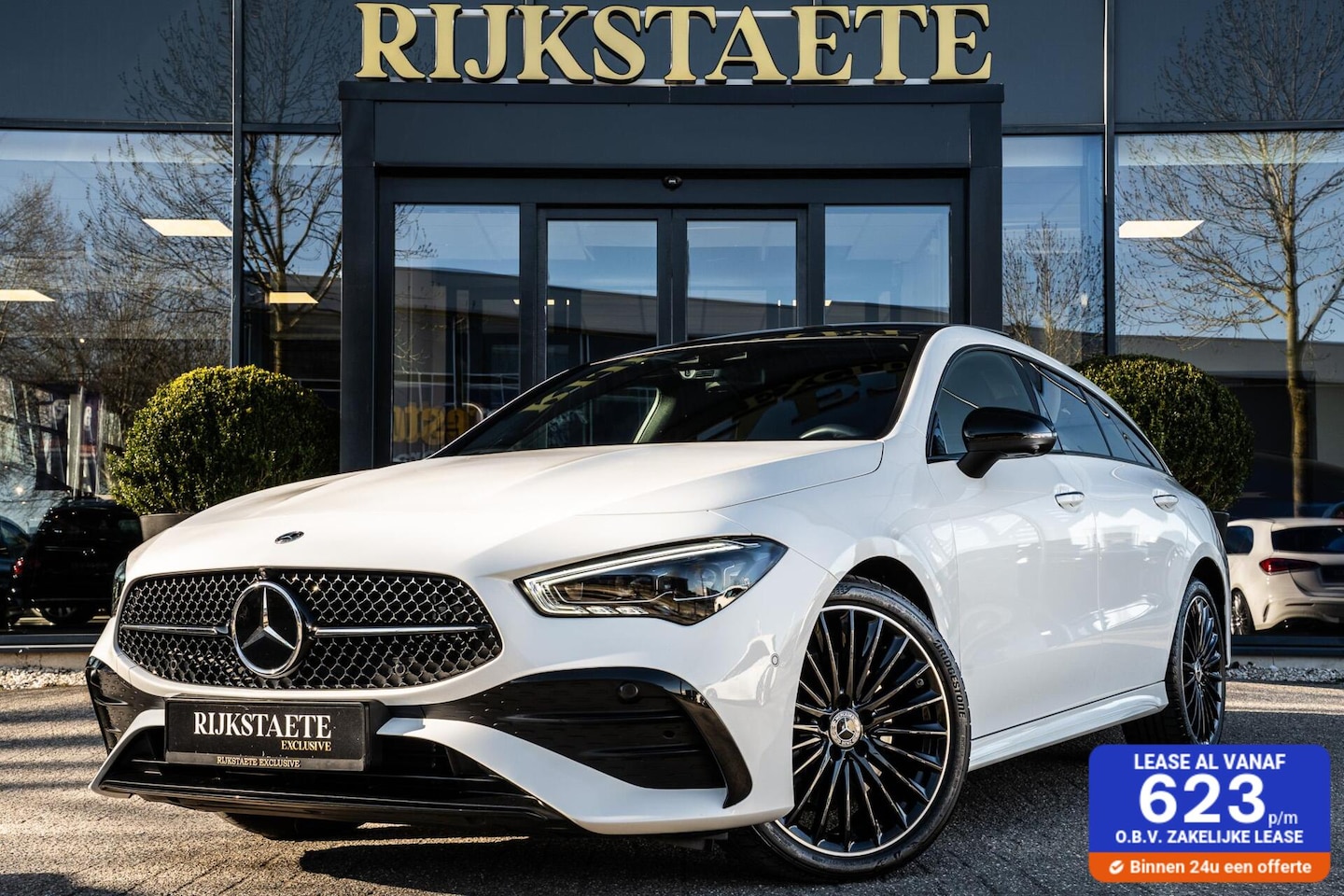 Mercedes-Benz CLA-klasse Shooting Brake - 250 e AMG|PANO|360°|ACC - AutoWereld.nl