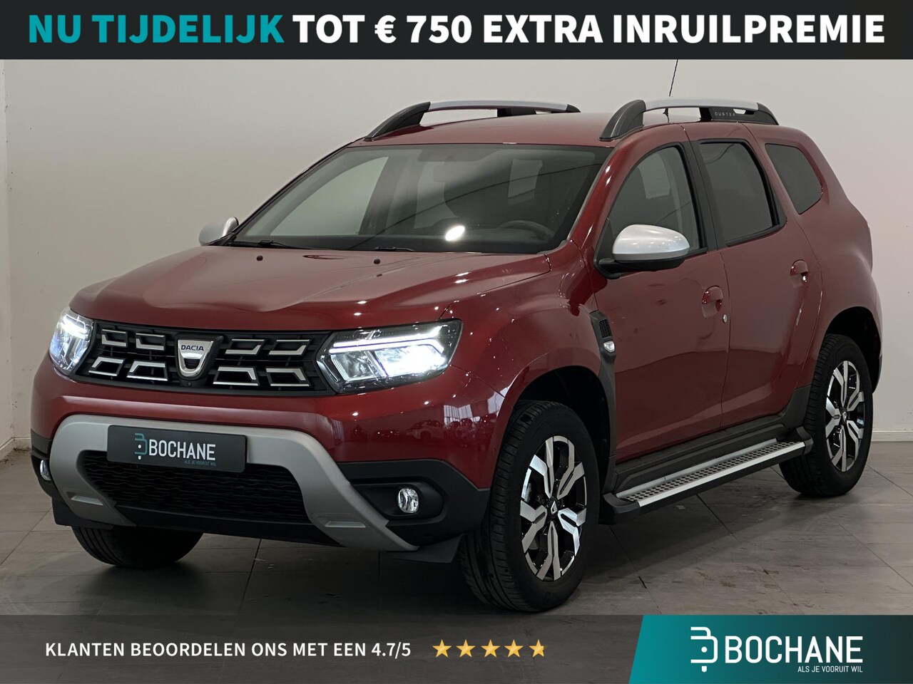 Dacia Duster - 1.0 TCe 100 Bi-Fuel Journey | Keyless | Sidesteps | 360° camera | Navigatie | Climate Cont - AutoWereld.nl