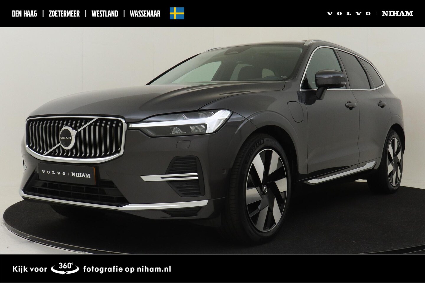 Volvo XC60 - T6 PLUG-IN HYBRID AWD ULTRA BRIGHT -PANO.DAK|HARMAN/KARDON|LUCHTVERING|360°CAM|TREKHAAK - AutoWereld.nl