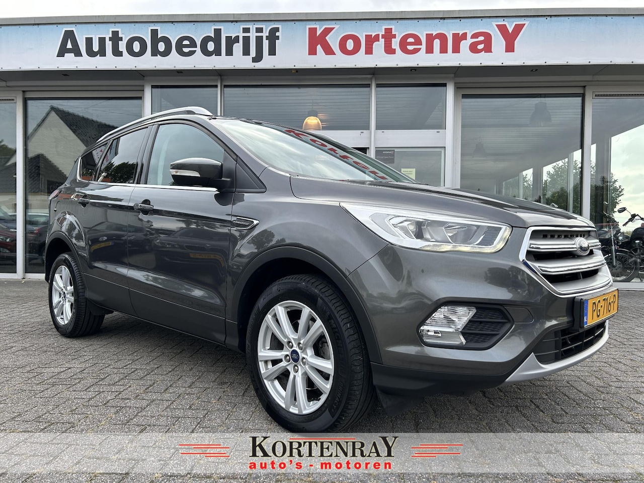 Ford Kuga - 1.5 EcoBoost Trend Ultimate |Trekhaak|airco|navi|goed onderhouden auto| - AutoWereld.nl