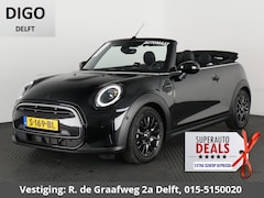 MINI Cabrio - 1.5 Cooper Black-Sport Automaat 140 PK | Navigatie | Camera | Climate Control |