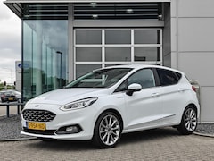 Ford Fiesta - 1.0 Ecoboost Vignale 100pk Automaat I Trekhaak 1000KG I Half leer I Adaptieve cruise I B&O