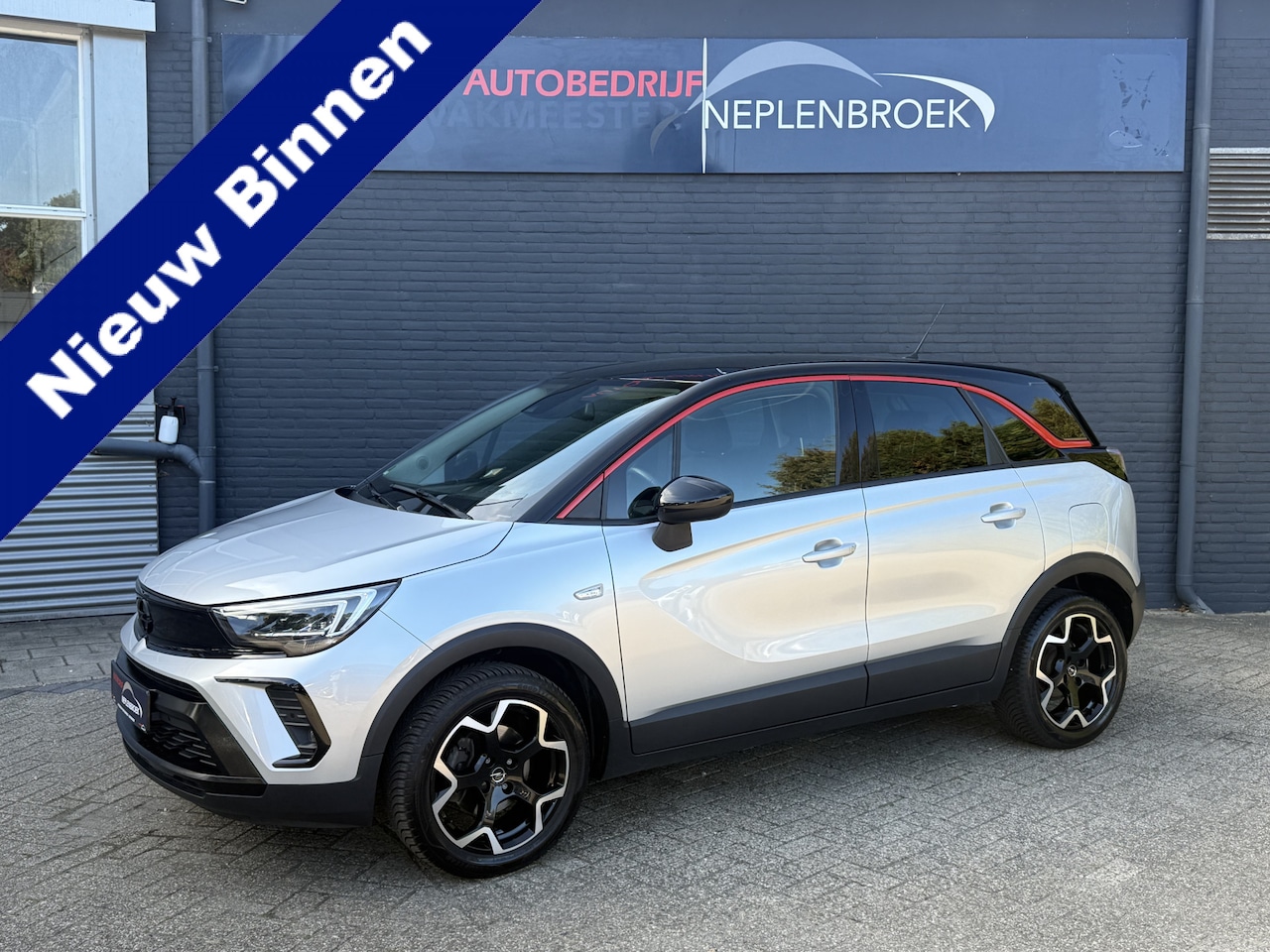 Opel Crossland - 1.2 Turbo GS 12-2023 88.789 KM Automaat,Navi,Cruise,Pdc 1e eigenaar - AutoWereld.nl