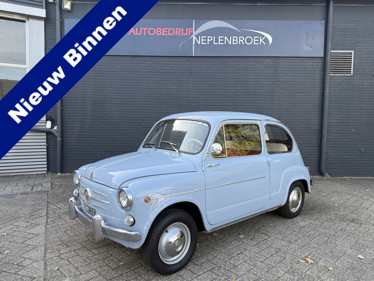 Fiat 600 - 600 L Bj 1963 Km 35.000 Belasting/apk vrij ✨ Prachtige klassieker te koop! ✨ - AutoWereld.nl