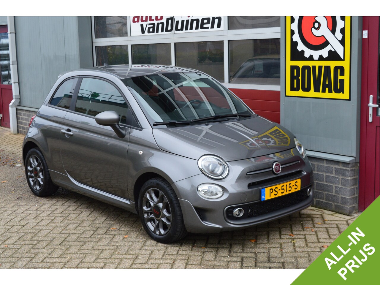 Fiat 500 - 0.9 TwinAir Turbo Sport O.a: Cruise, Airco, Radio, UConnect, Antr. Hemel, Rijklaar, Etc. A - AutoWereld.nl