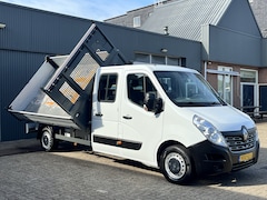 Renault Master - T35 2.3 dCi L3 DC Kipper Pick-up Open laadbak Dubbele cabine Airco Trekhaak 2500kg trekgew