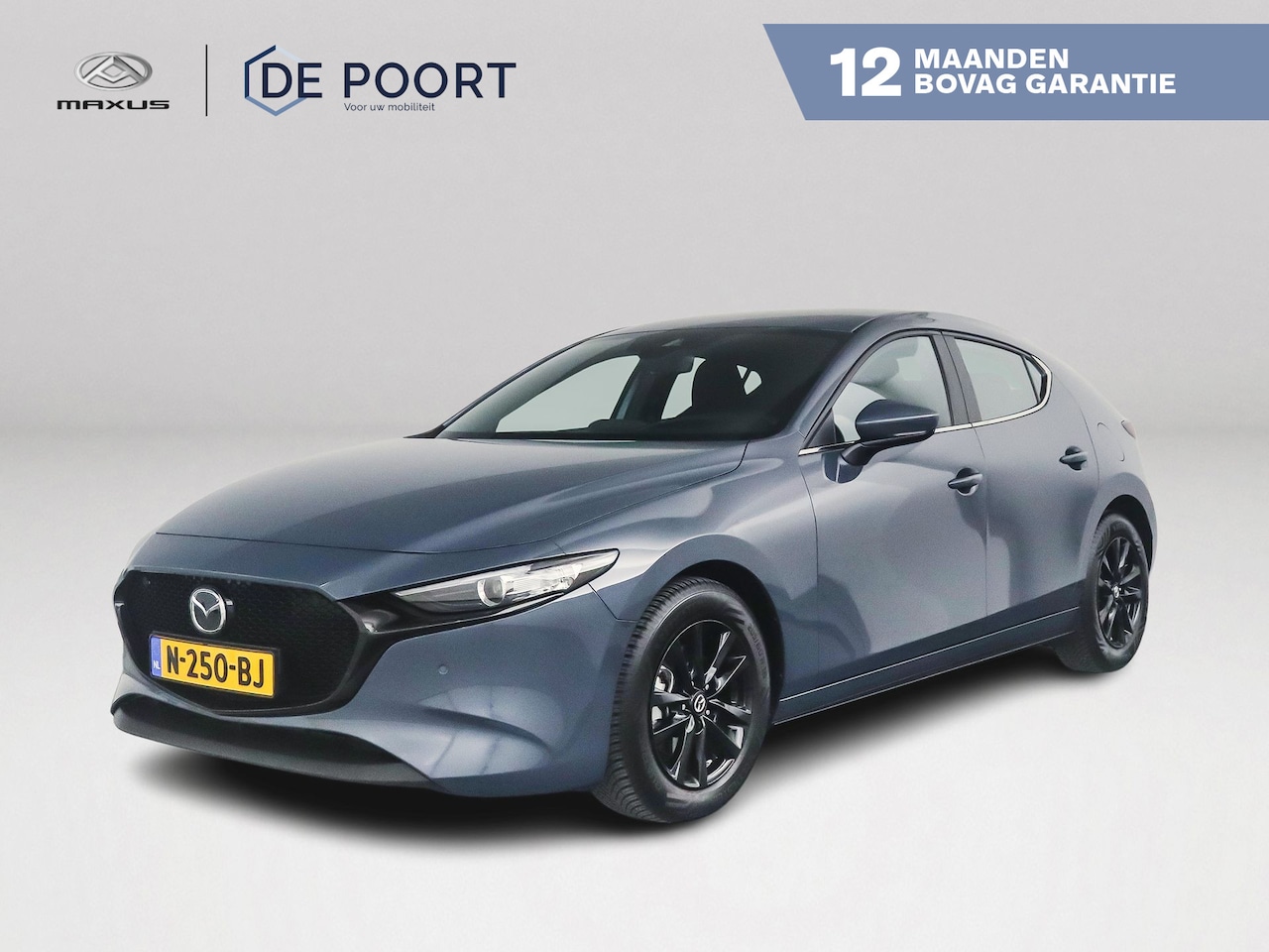 Mazda 3 - 2.0 e-SkyActiv-X M Hybrid 186 Comfort | Head-up display | Parkeercamera | Stoel- stuurverw - AutoWereld.nl