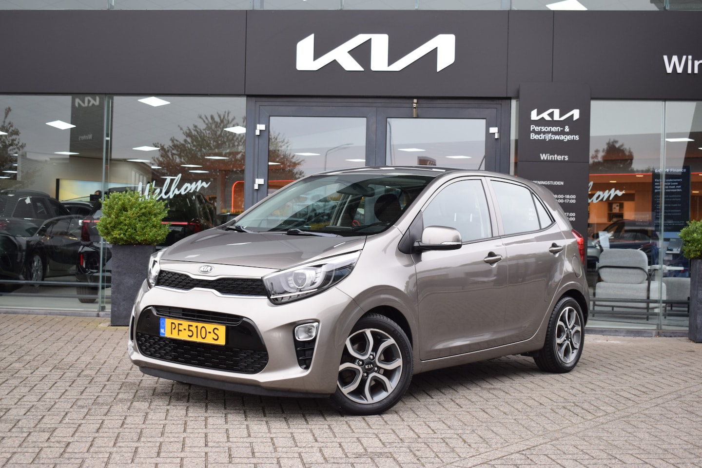 Kia Picanto - 1.0i-12V ISG First Edition 5-Drs | Climate Control | Cruise Control | Navigatie | Camera | - AutoWereld.nl