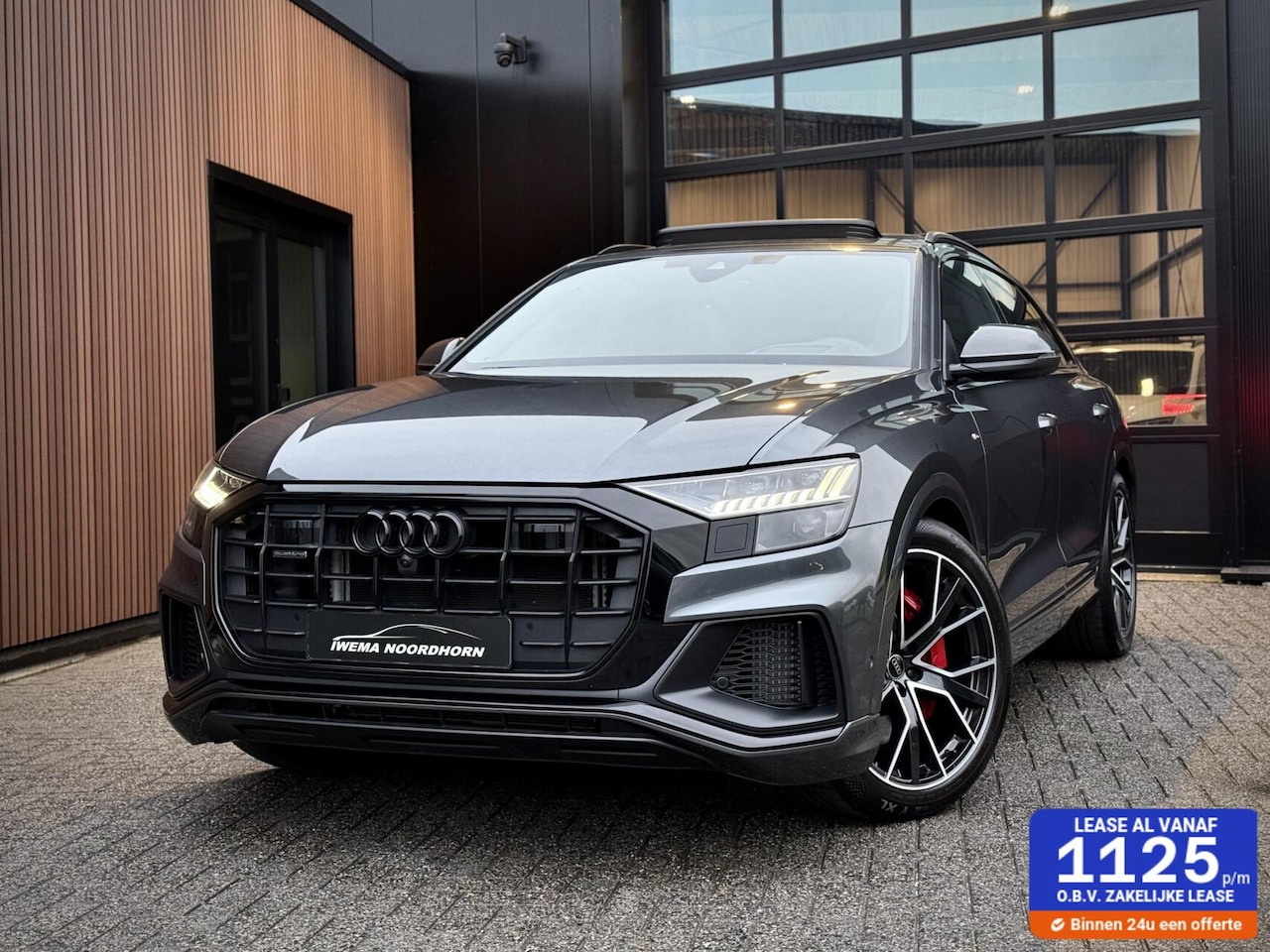 Audi Q8 - 55 TFSI e quattro S-Line Panoramadak|RS-zetels|Carbon|Softclose|Luchtvering|Keyless|Head-U - AutoWereld.nl
