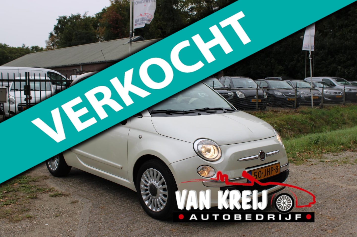 Fiat 500 - 1.2 Lounge 1.2 Lounge, Automaat, Panorama, LM, 52858km+Nap - AutoWereld.nl