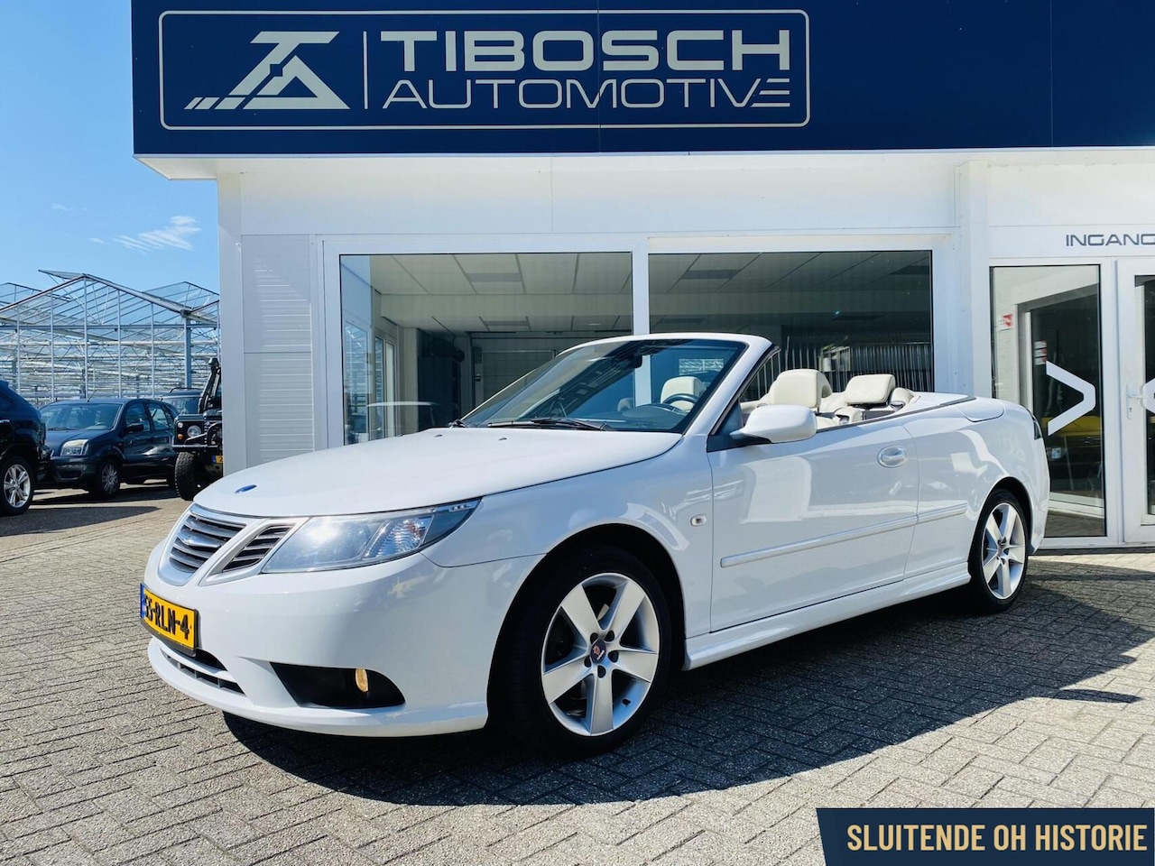 Saab 9-3 Cabrio - 1.8t Vector ✅ Ice cube Leder APK 09-"26 - AutoWereld.nl