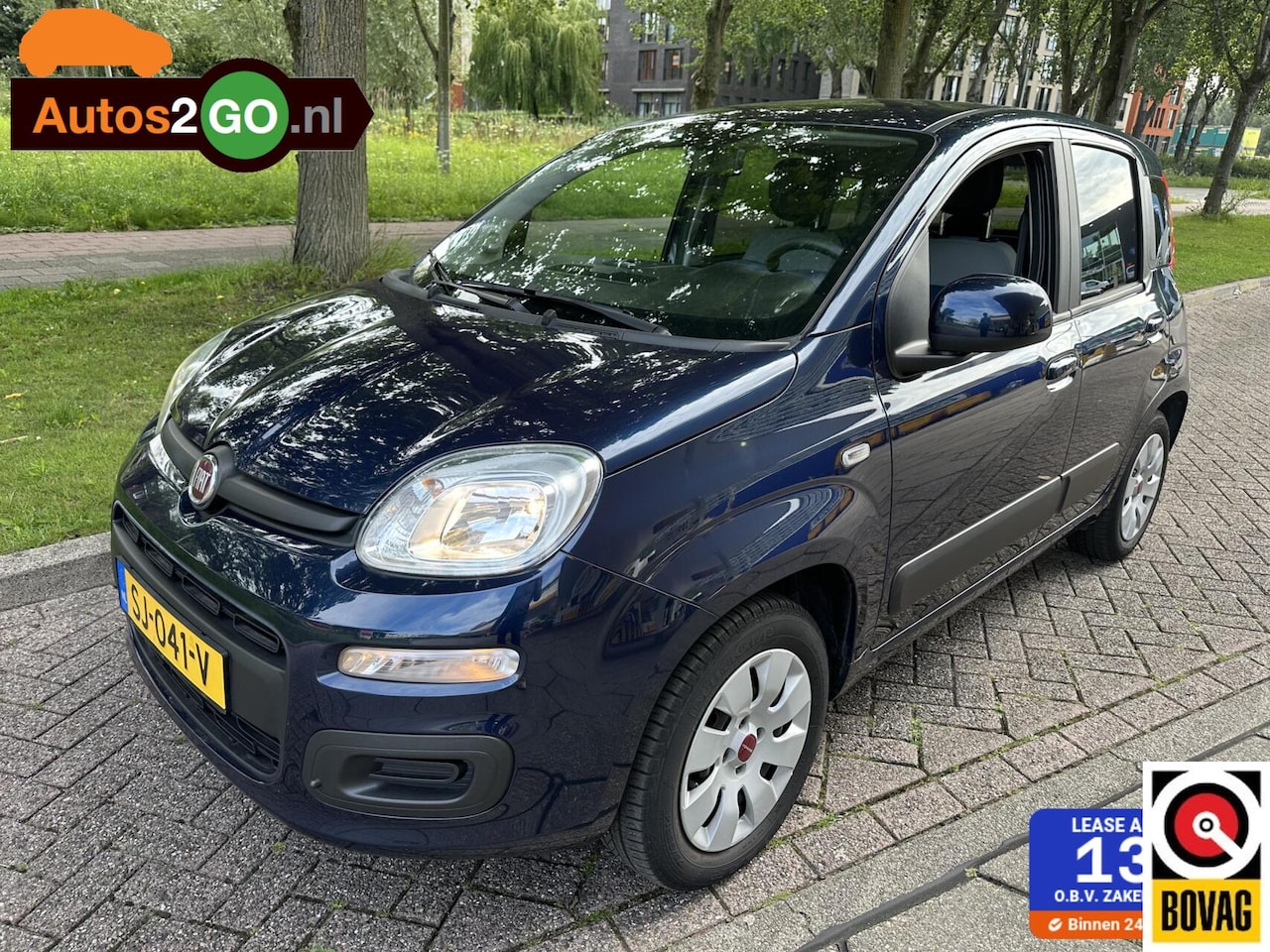 Fiat Panda - 0.9 TwinAir Lounge I Airco I trekhaak I blue tooth I rijklaar I - AutoWereld.nl