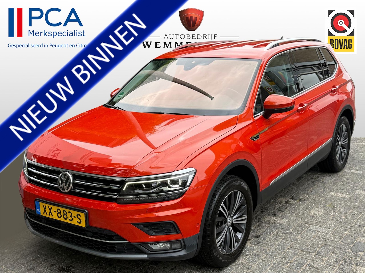 Volkswagen Tiguan Allspace - 1.5 TSI Highline Automaat/Trekhaak/Airco-Ecc/Navigatie/Climate control - AutoWereld.nl