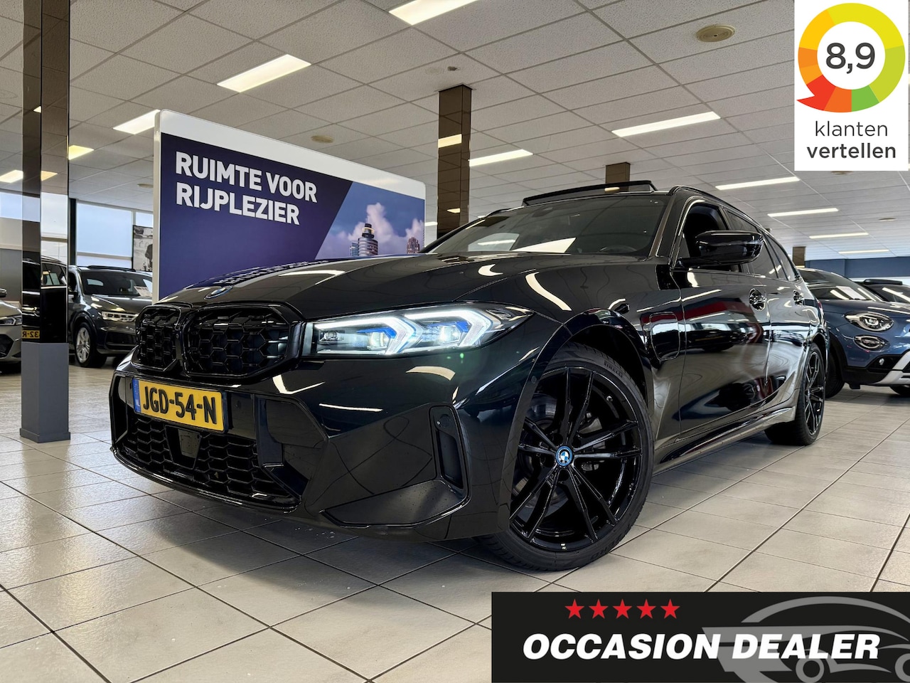 BMW 3-serie Touring - 330e xDrive *PANO*H&K*360CAM*LEER*HUD*VOL* - AutoWereld.nl