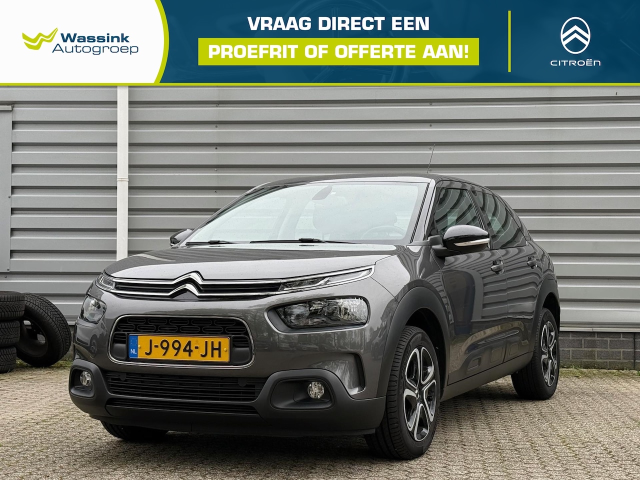 Citroën C4 Cactus - 1.2 PureTech 110pk Feel | Cruise Control | Parkeersensoren Achter | 7'' Scherm | Airco - AutoWereld.nl