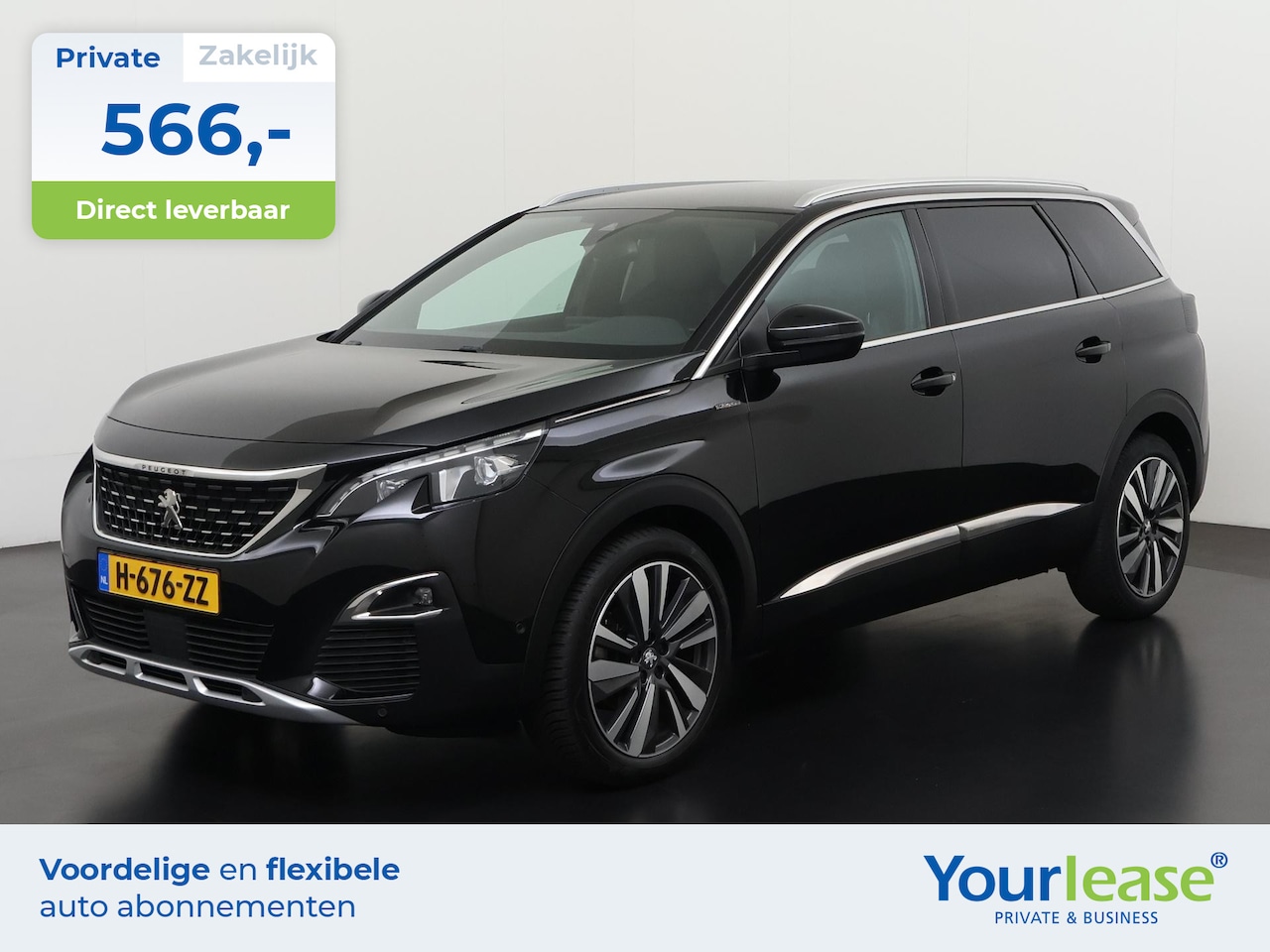 Peugeot 5008 - 1.2 PureTech GT-Line 7 persoons | All-in 566,- Private Lease | Direct uit voorraad - AutoWereld.nl