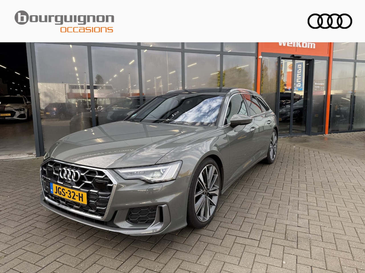 Audi A6 Avant - 50 TFSi e 299 Pk Automaat quattro S edition | B&O Audio | 360° Camera | Panoramadak | Trek - AutoWereld.nl