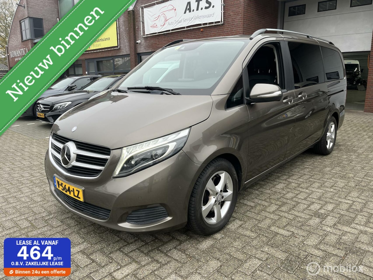 Mercedes-Benz V-klasse - 250 BlueTEC Lang DC LED*DISTRONIC*CAMERA* - AutoWereld.nl