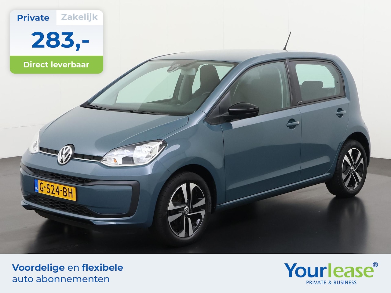 Volkswagen Up! - 1.0 BMT IQ. Drive | All-in 283,- Private Lease | Direct uit voorraad - AutoWereld.nl