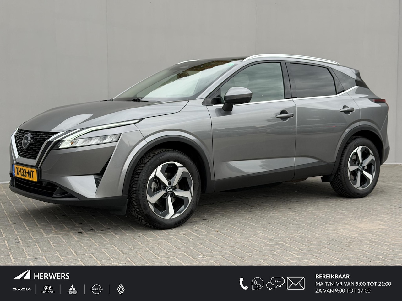 Nissan Qashqai - 1.3 MHEV N-Connecta / Trekhaak ( 1.400 kg ) / All season banden / Apple carplay / Android - AutoWereld.nl