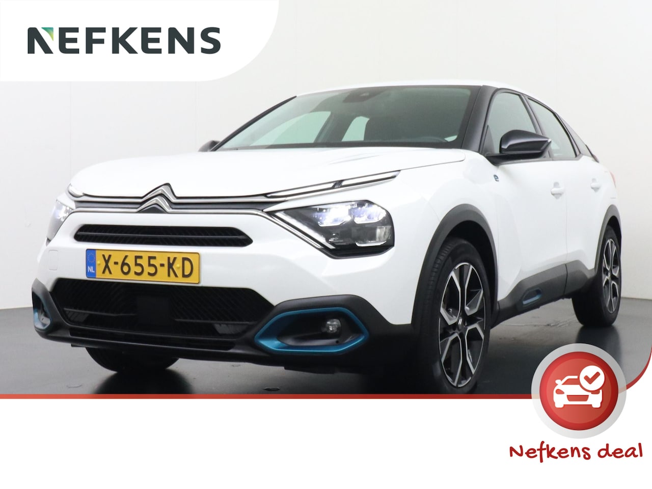 Citroën Ë-C4 - Feel Pack 50 kWh 136pk |Navi|Camera - AutoWereld.nl