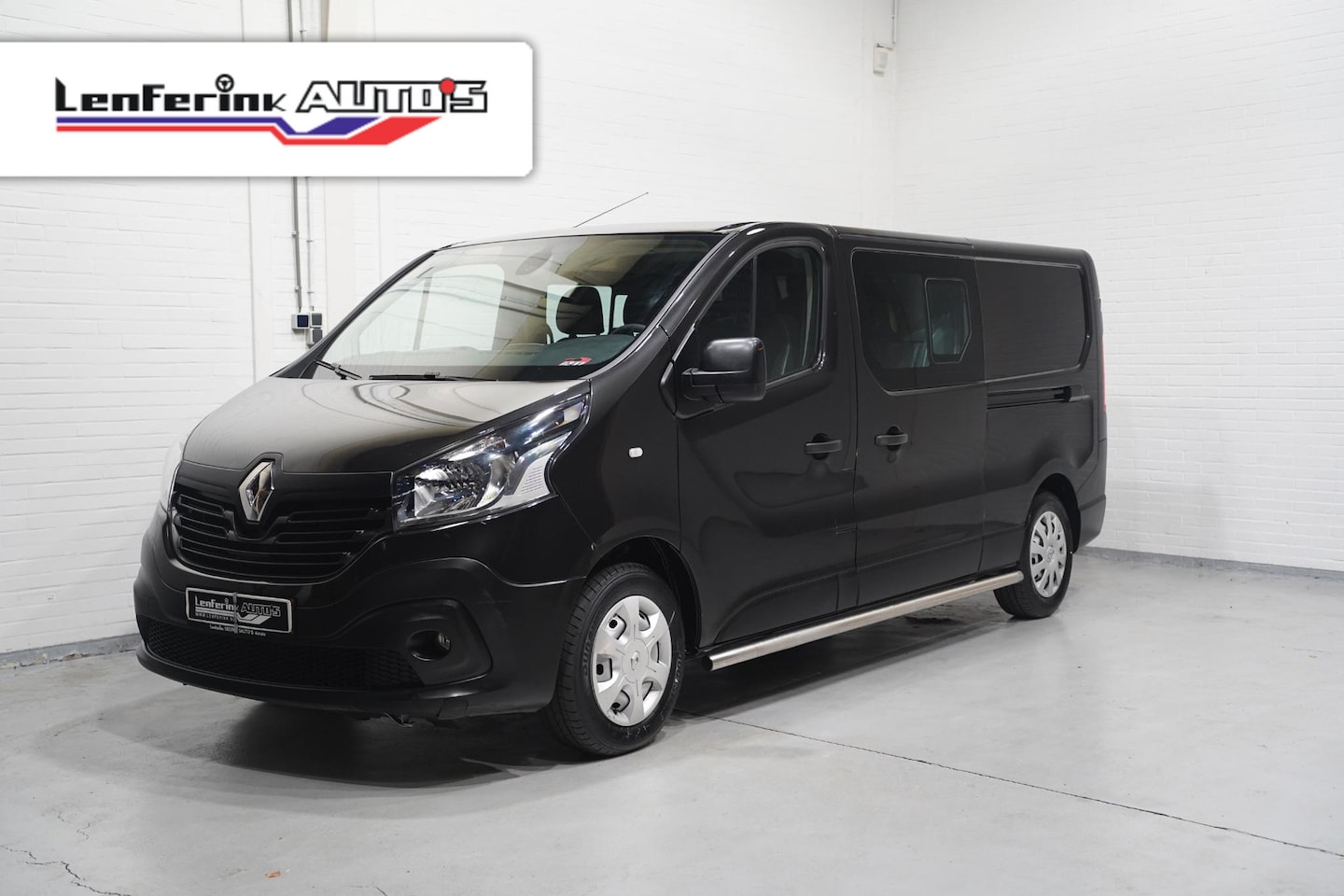 Renault Trafic - 1.6 dCi 120 pk Dubbel Cabine 2x Schuifdeur, Navi Airco, Trekhaak, Sidebars, APK 09-2026, 6 - AutoWereld.nl