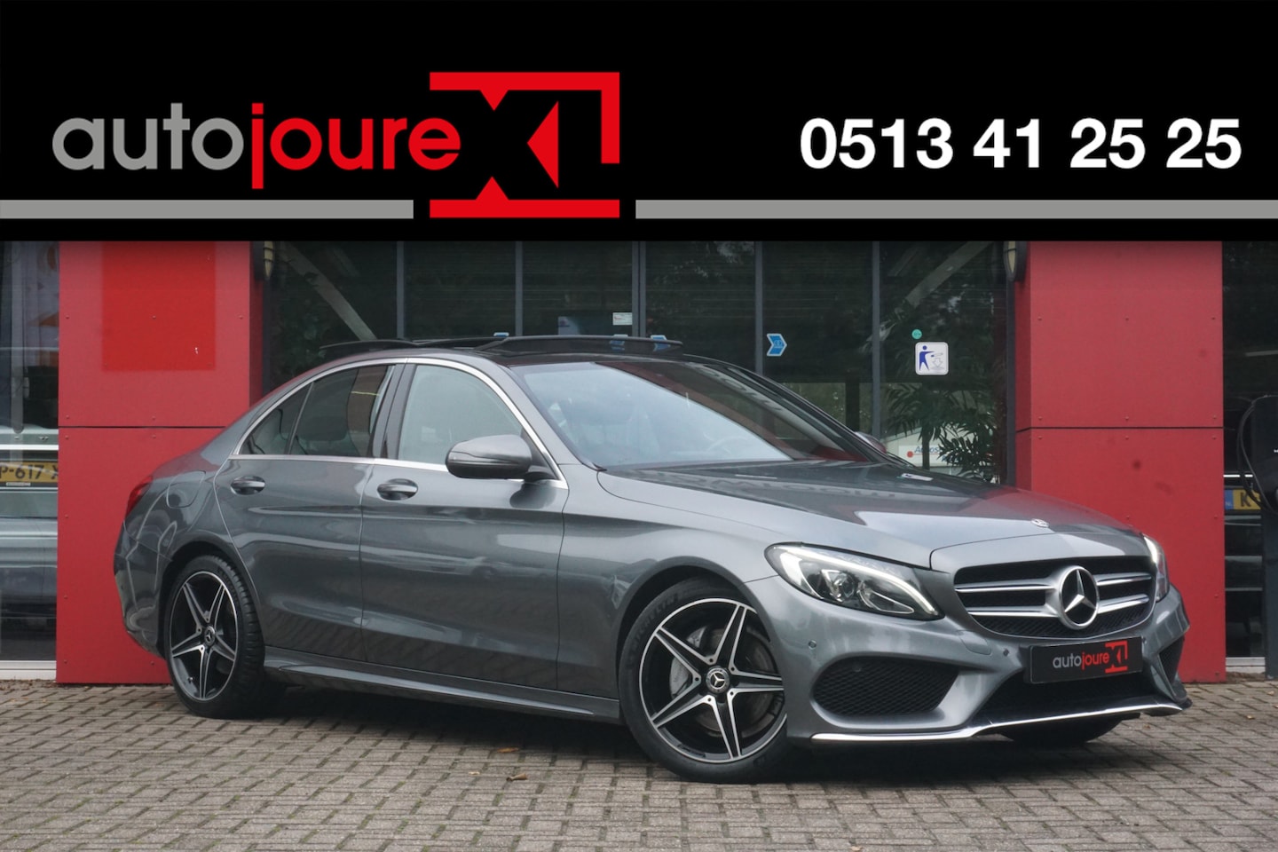 Mercedes-Benz C-klasse - 180 CDI Sport Edition | Origineel NL | Panoramadak | Leder | Camera | Cruise Control | Nav - AutoWereld.nl
