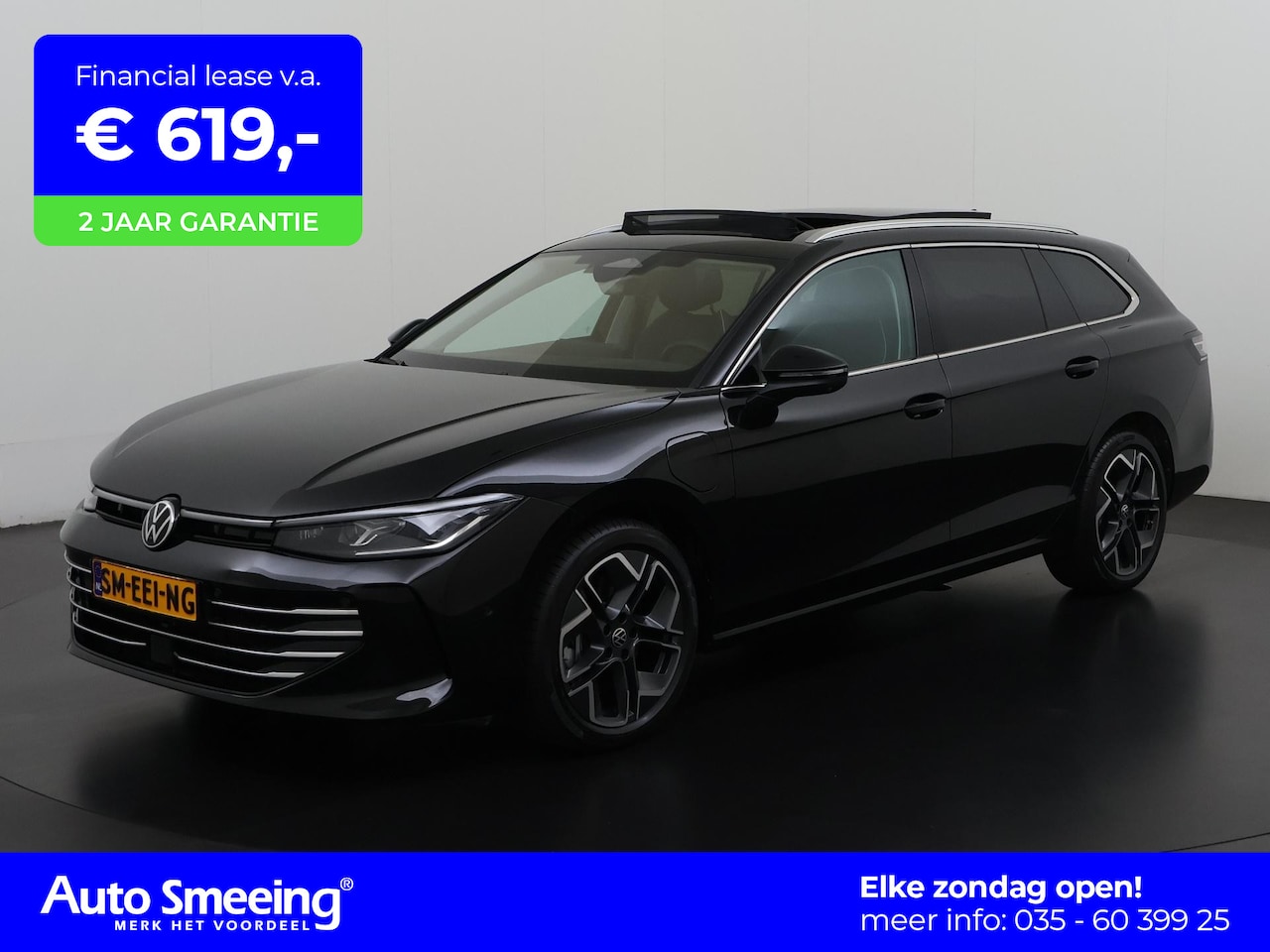 Volkswagen Passat Variant - 1.5 eTSI Elegance Plug-In | Trekhaak | Leder | Panoramadak | Zondag Open! - AutoWereld.nl