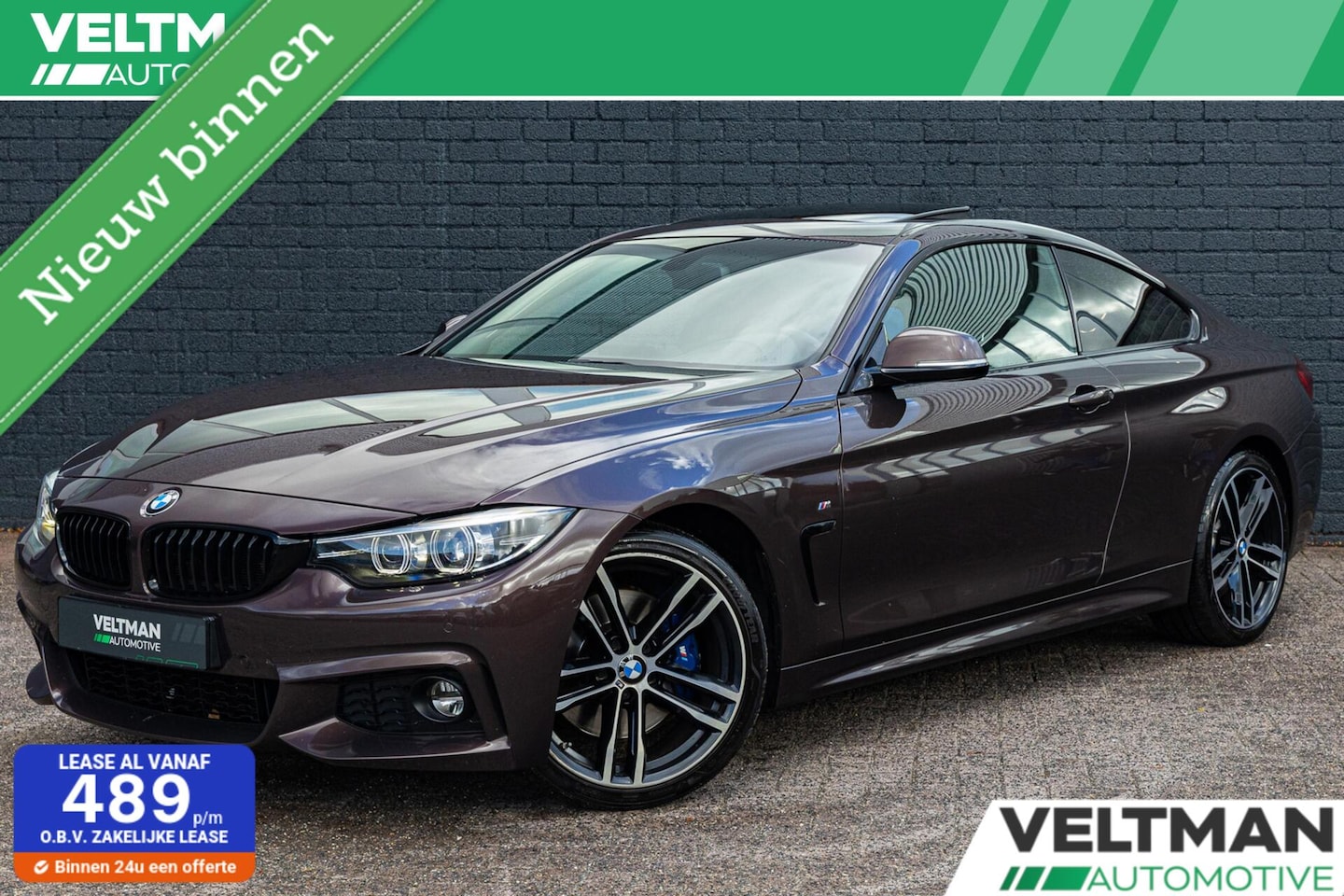 BMW 4-serie Coupé - 420i M-SPORT SCHUIFDAK HARMAN KARDON 19INCH NL AUTO - AutoWereld.nl