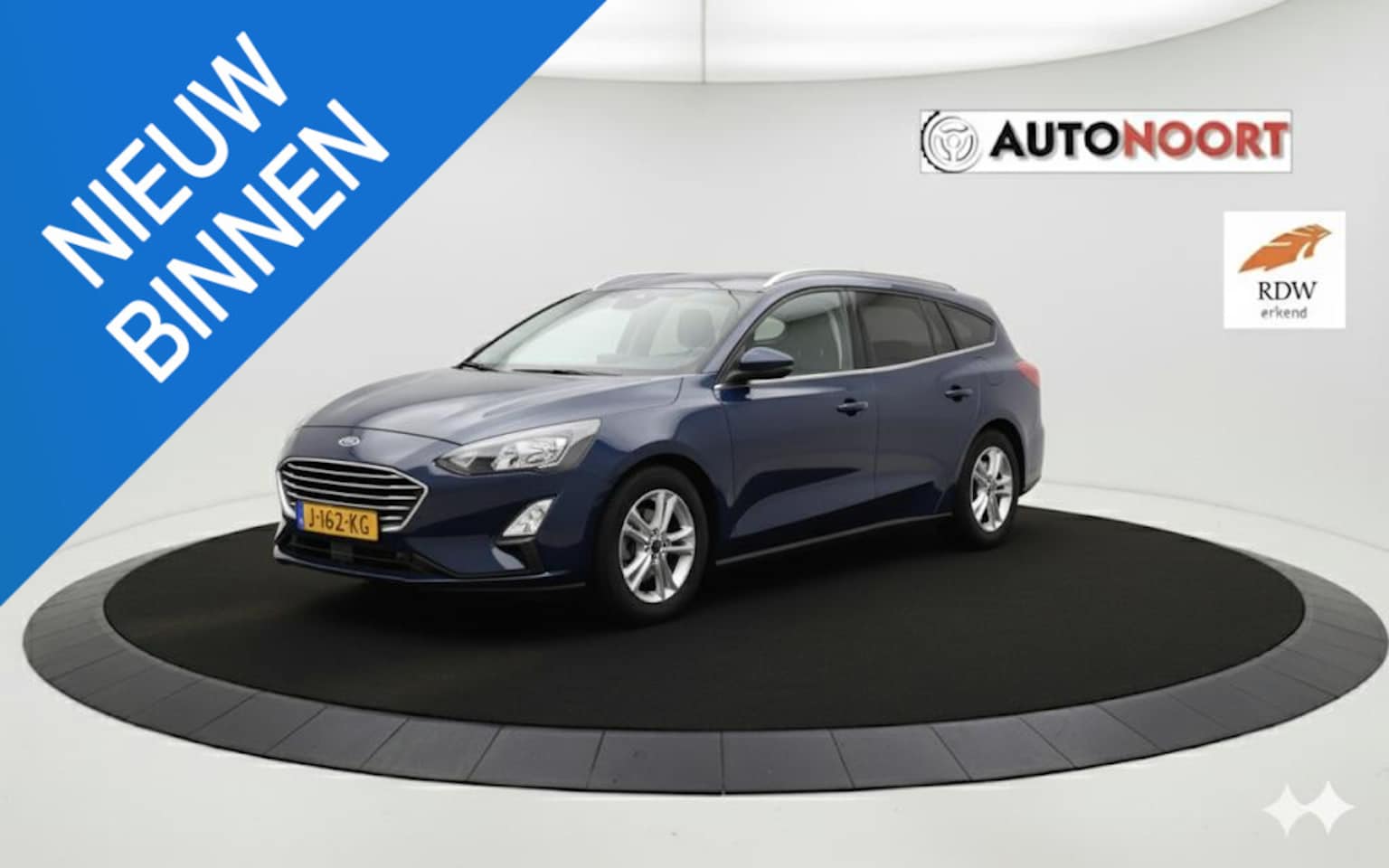 Ford Focus Wagon - 1.0 EcoBoost Hybrid Edition Business 63000KM 2020 NAP 1jaar garantie | Vol opties - AutoWereld.nl