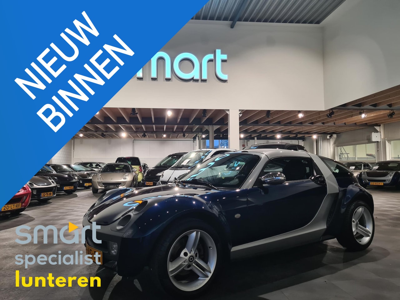 Smart Roadster Coupé - 0.7 hardtop! leer, airco! garantie! - AutoWereld.nl