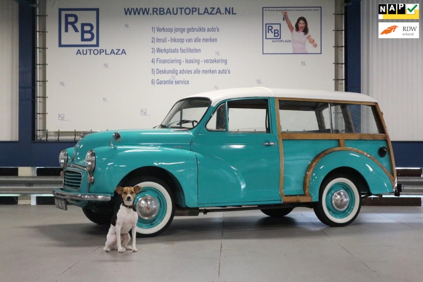 Morris Minor - 1000 TRAVELLER OLD TIMER / WEG BELASTING VRIJ ! ! - AutoWereld.nl
