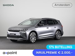 Skoda Enyaq iV - 85 Sportline 286 pk | Business upgrade pakket - ADVANCED | Panoramadak | 21 inch lichtmeta