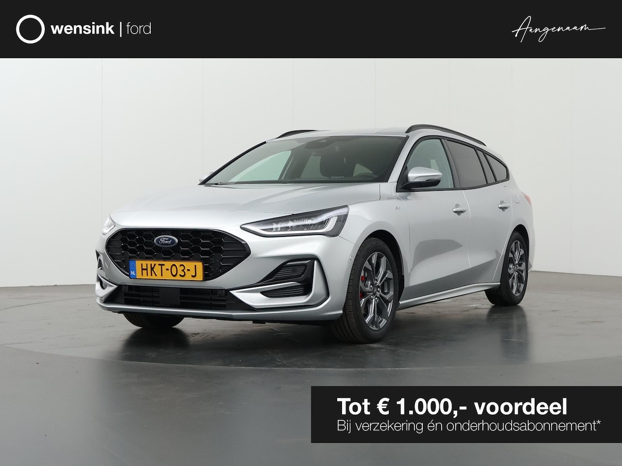 Ford Focus Wagon - 1.0 EcoBoost Hybrid ST Line X | Winterpakket | B&O | Cruise Control Adaptief | Navigatie | - AutoWereld.nl