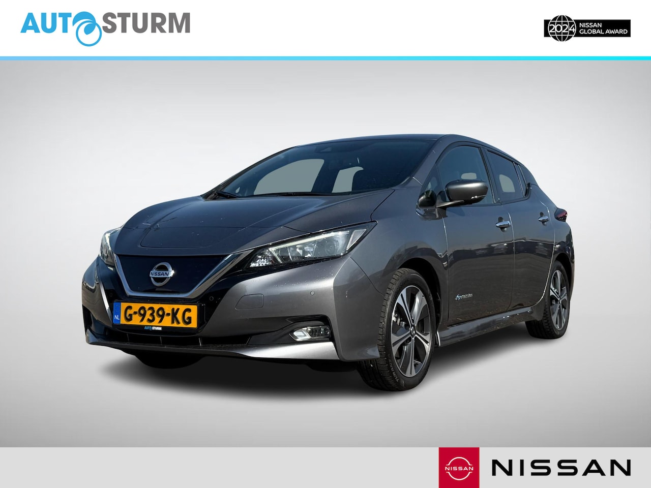 Nissan LEAF - N-Connecta 40 kWh SoH 89% | Navigatie | 360° Camera | Stuur- + Stoelverwarming | Keyless E - AutoWereld.nl