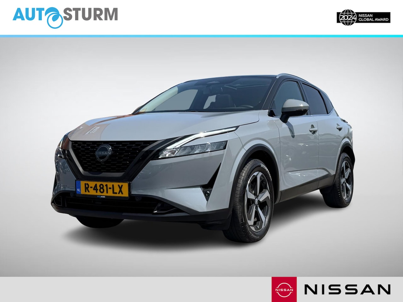 Nissan Qashqai - 1.3 MHEV Xtronic N-Connecta Design Pack | Panoramadak | Navigatie | 360° Camera | Adapt. C - AutoWereld.nl
