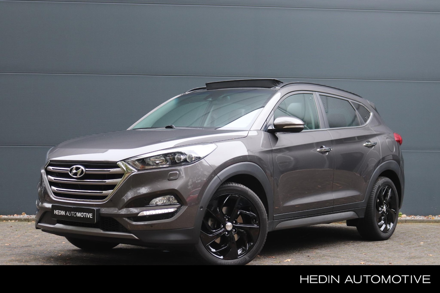 Hyundai Tucson - 1.6 T-GDi Premium 4WD | Trekhaak | Panoramadak | Lederen Bekleding | Stoelverkoeling&Verwa - AutoWereld.nl