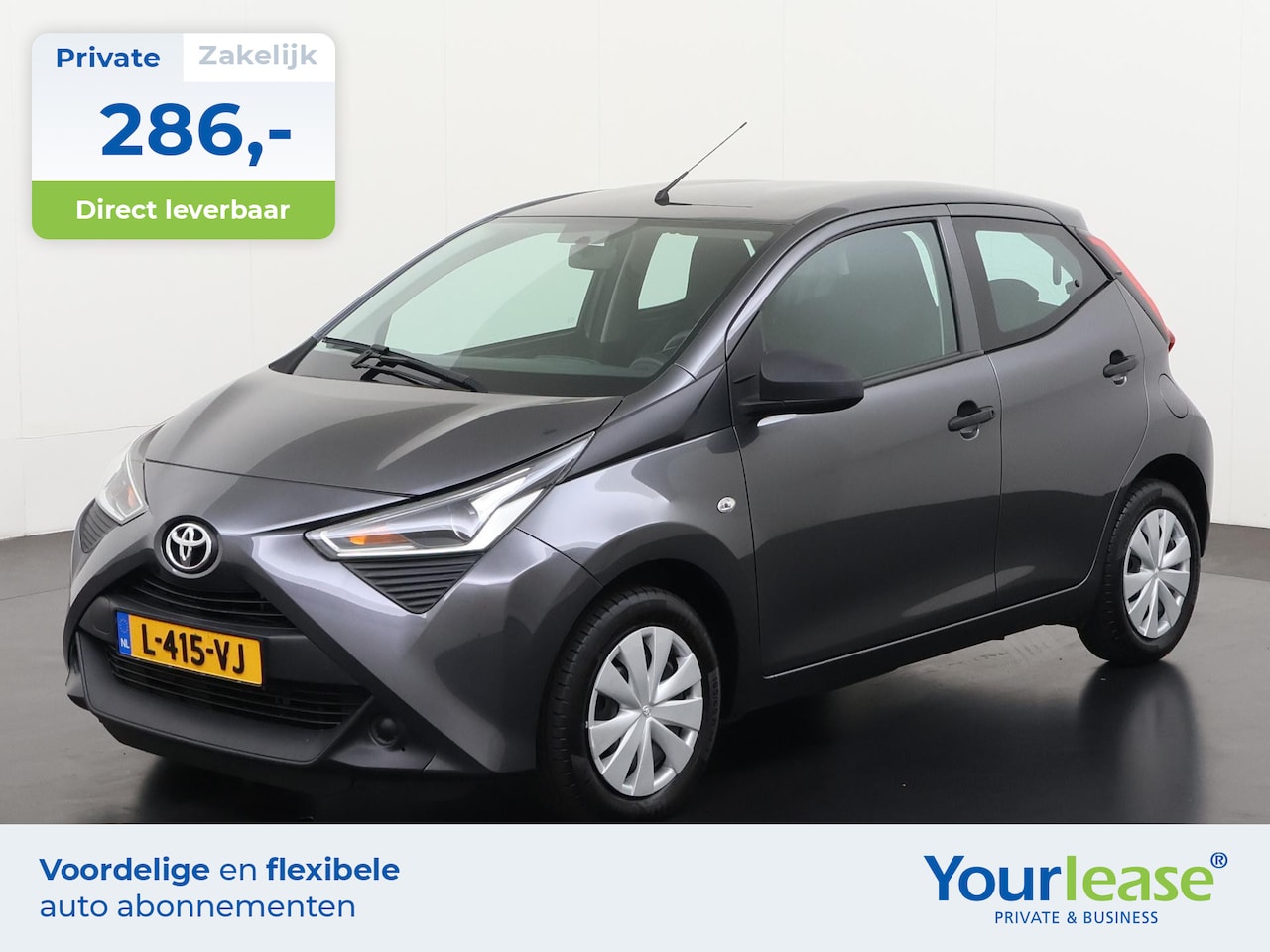 Toyota Aygo - 1.0 VVT-i x-fun | All-in 286,- Private Lease | Direct uit voorraad - AutoWereld.nl