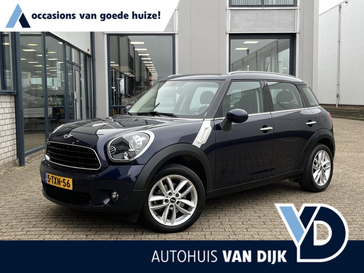 MINI Countryman - 1.6 One Knockout Edition | NL Auto/2e Eig./Voll.Historie/Navi/Clima/Cruise/17"/Pano.Dak - AutoWereld.nl