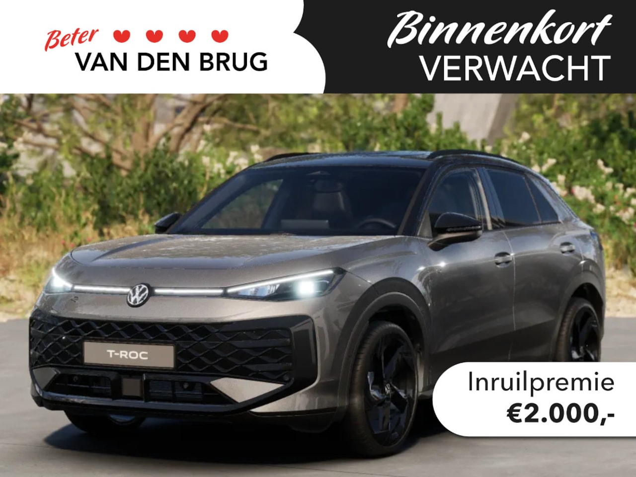 Volkswagen T-Roc - 1.5 eTsi R-Line First Edition Trekhaak | Harman Kardon | ACC | Panorama | Black Style | 20 - AutoWereld.nl