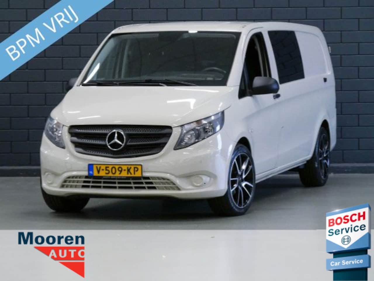 Mercedes-Benz Vito - 116 CDI Automaat Dubbele Cabine Extra Lang | EURO 6 | TREKHAAK | CAMERA | APPLE CARPLAY | - AutoWereld.nl