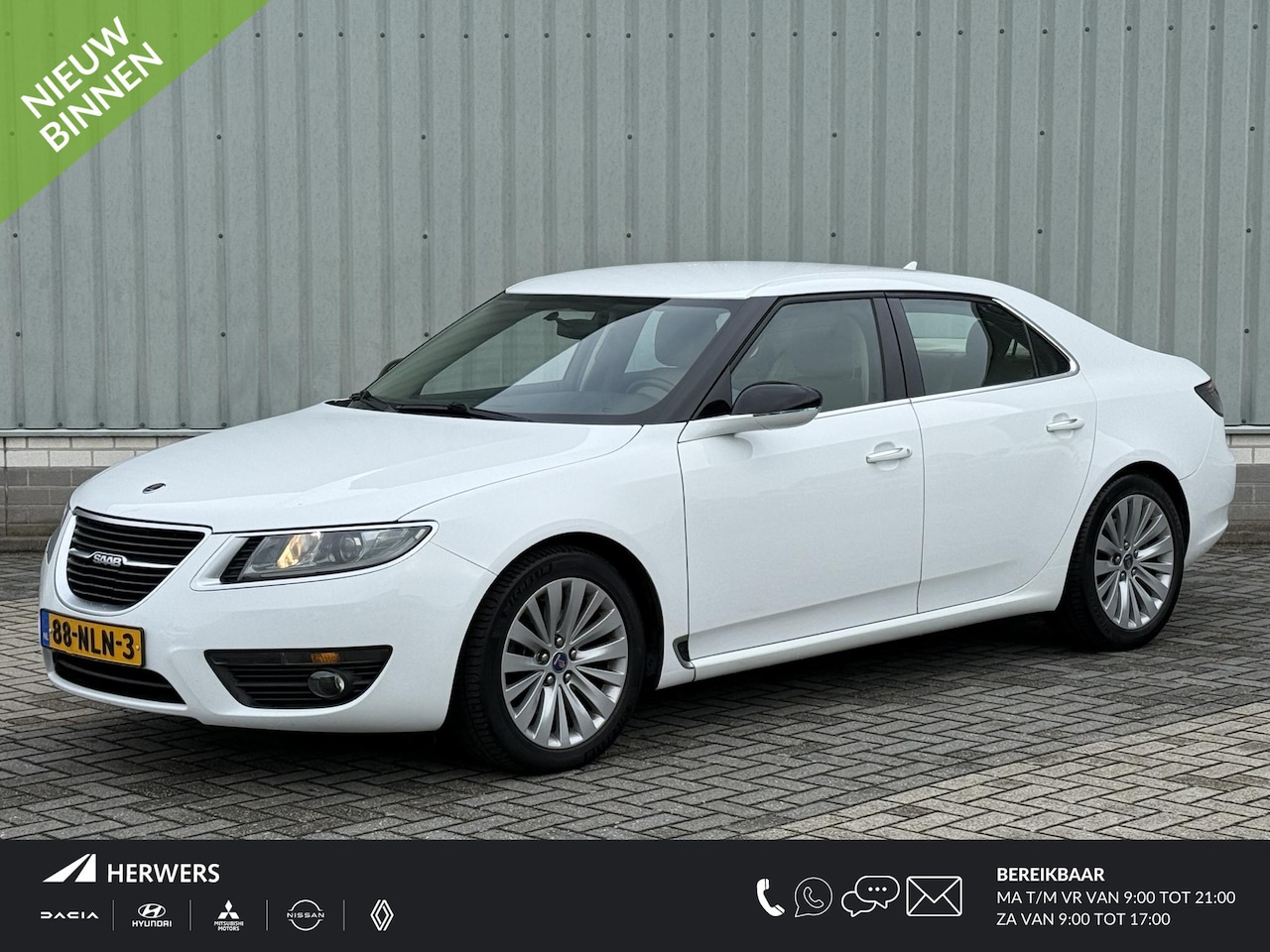 Saab 9-5 - 2.0T BioPower Linear / Origineel Nederlands geleverd / Lage kilometerstand met NAP / Leder - AutoWereld.nl
