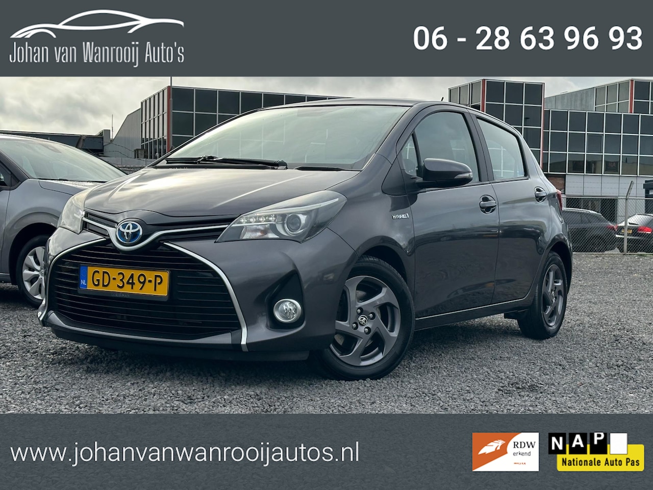 Toyota Yaris - 1.5 Hybrid Lease/NAVI/AUTOMAAT/CAMERA - AutoWereld.nl