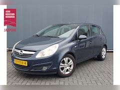 Opel Corsa - BWJ 2009 1.4-16V 90 PK Enjoy STUURBEKR. | AIRCO | CENTR.VERGR. | TREKHAAK | 5-DEURS | NIEU