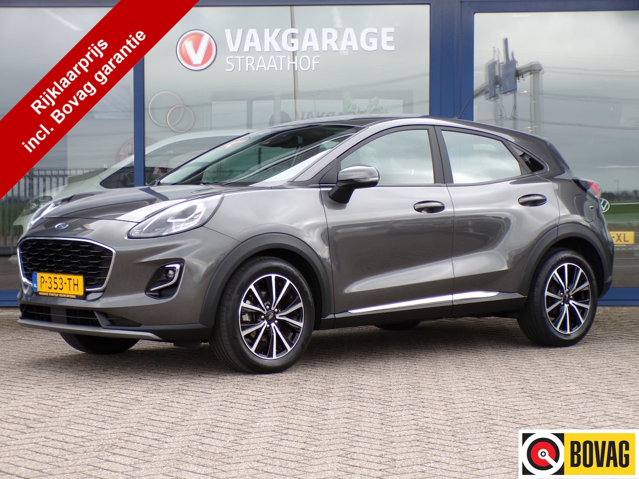 Ford Puma - 1.0 Hybrid Titanium, Carplay + Android Auto / Winter Pack / Climate control / Parkeersenso - AutoWereld.nl