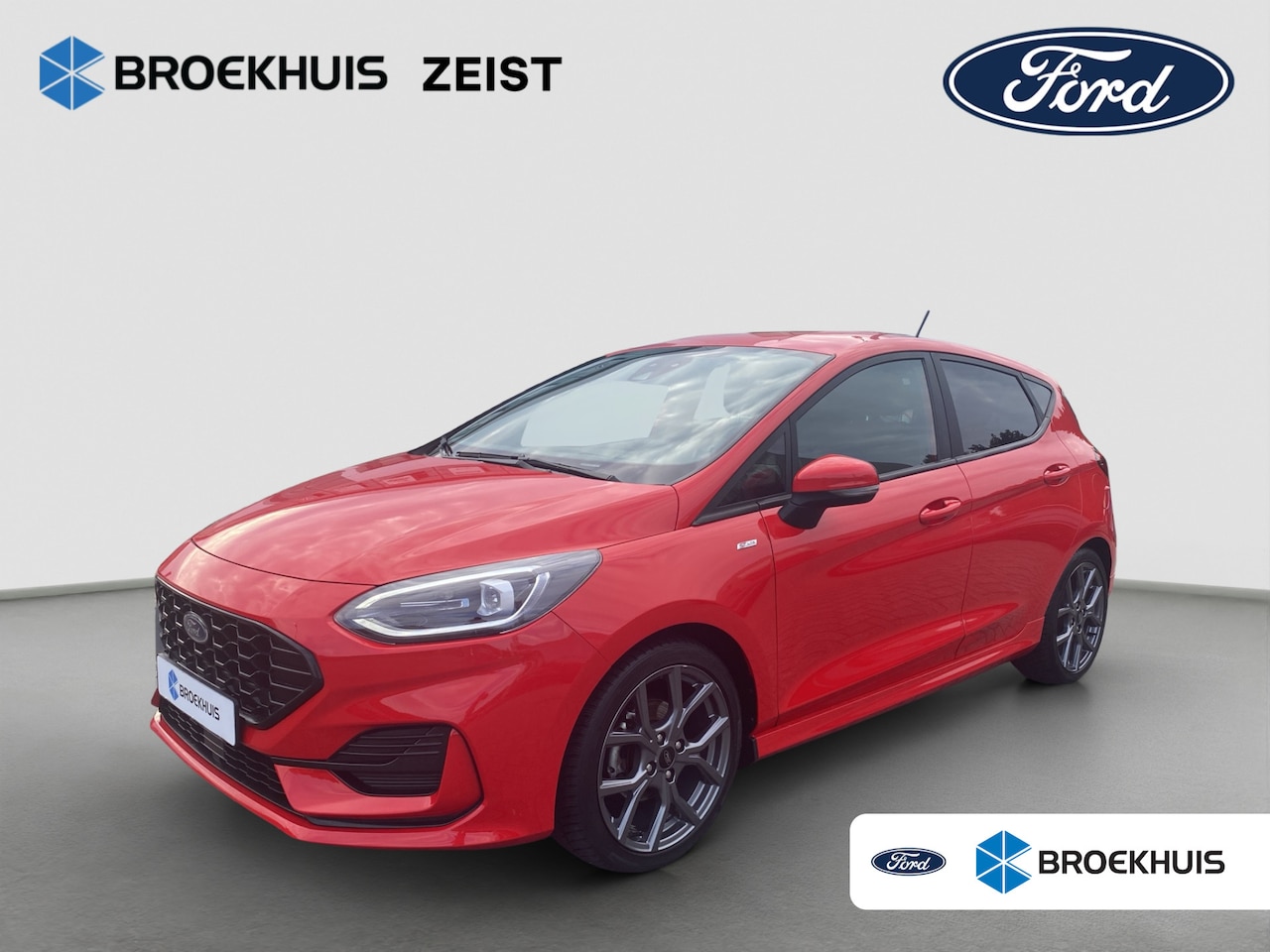 Ford Fiesta - 1.0 E.B. 125 PK Hybrid ST-Line X Matrix LED Koplampen | B&O audio | Adapt. Cruise | Winter - AutoWereld.nl