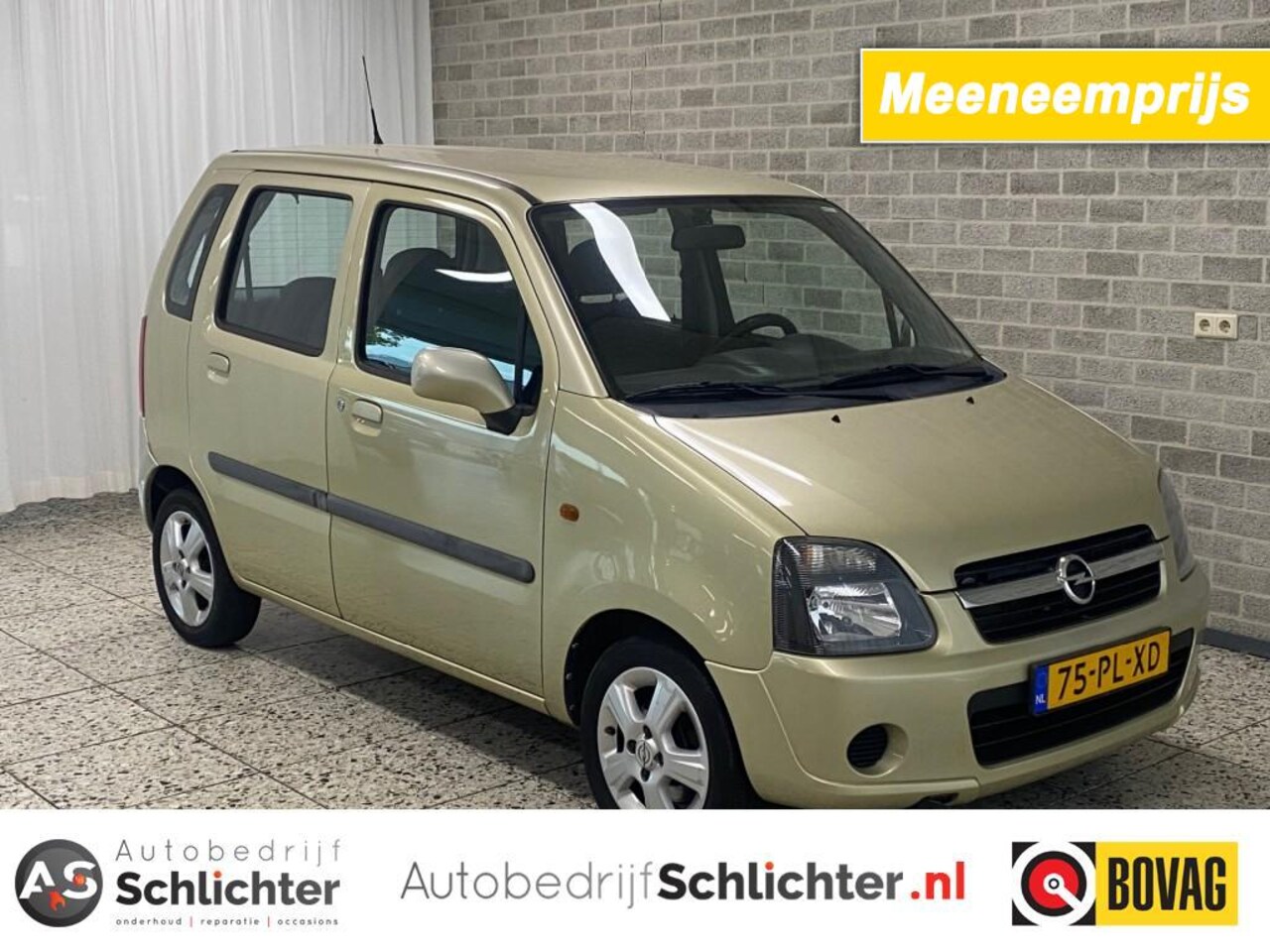 Opel Agila - 1.2-16V MAXX Stuurbekr./LM-Velgen/APK tot 09-2026/87.000 KM - AutoWereld.nl
