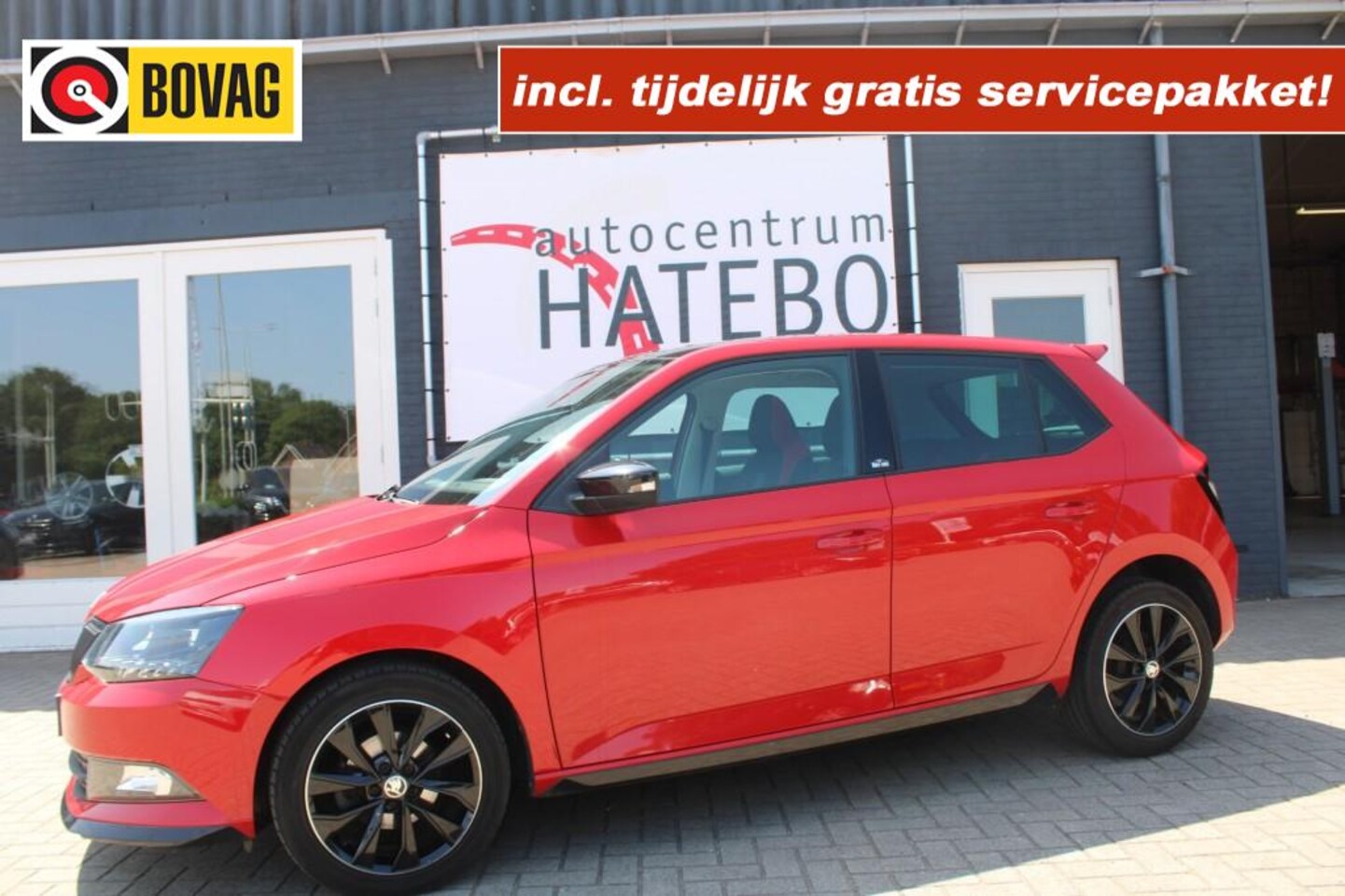 Skoda Fabia - 1.2 TSI MONTE CARLO Climate Cruise Panorama 16LM Black Top!! - AutoWereld.nl